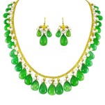 green necklace