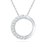 Silver pendant for women