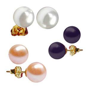 pearl studs