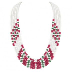 Pearl Necklace Set at jpearls