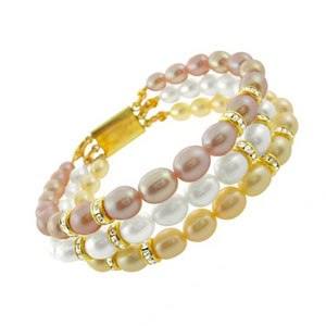 teenage eye catching pearl bracelet at jpearls